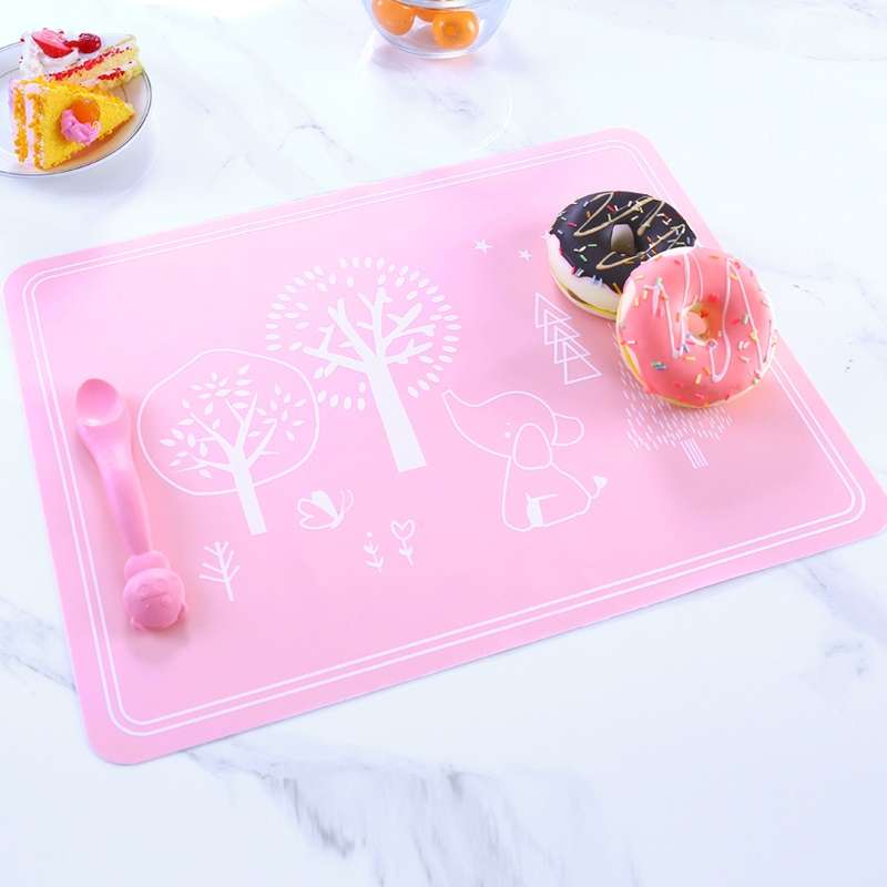 ランチョンマット 子供用・シリカゲル・食事マット　シリコン