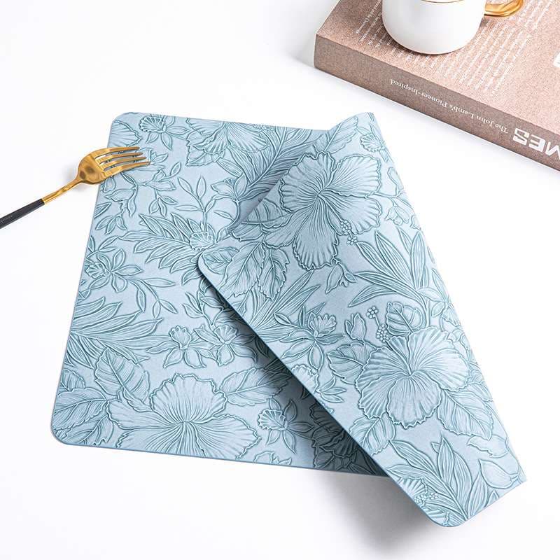 ～当サイト最安値帯～ ～女性暮らしを豊かに～ 花柄エンボス加工ランチョンマット