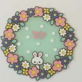 キュートアニマル シリカゲル ランチョンマット