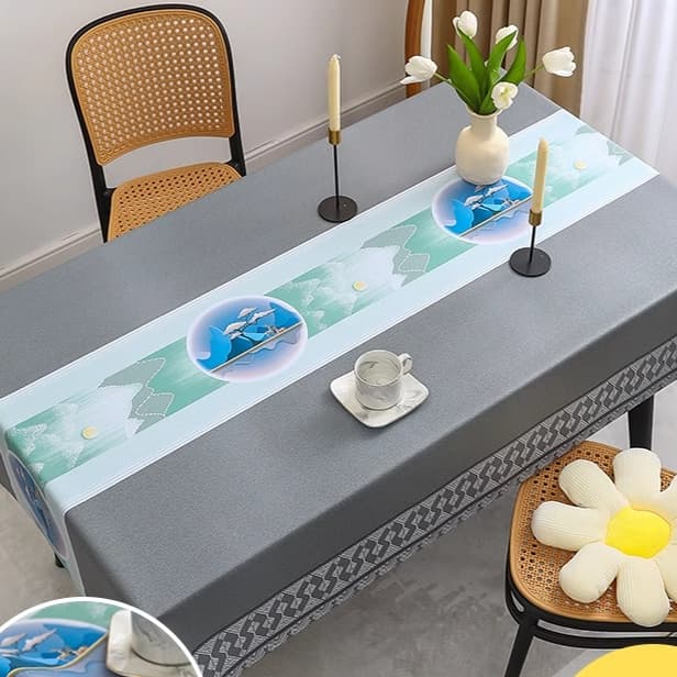 ランチョンマット モダンジオメトリック テーブルクロス 【北欧風】