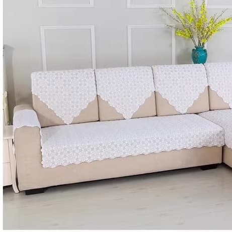 ～多用途～ ～高級生地ランチマット～ ランチョンマット レース編みフローラルテーブルクロス