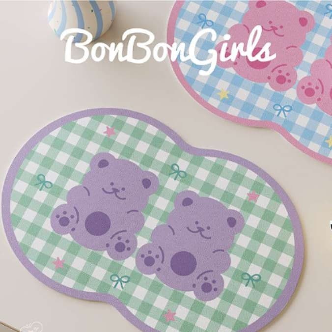～大人気bonbongirlsシリーズ～ くまさんランチョンマット