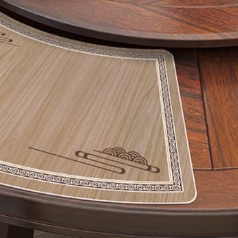 ランチョンマット 和モダン 円卓マット【PVC製】