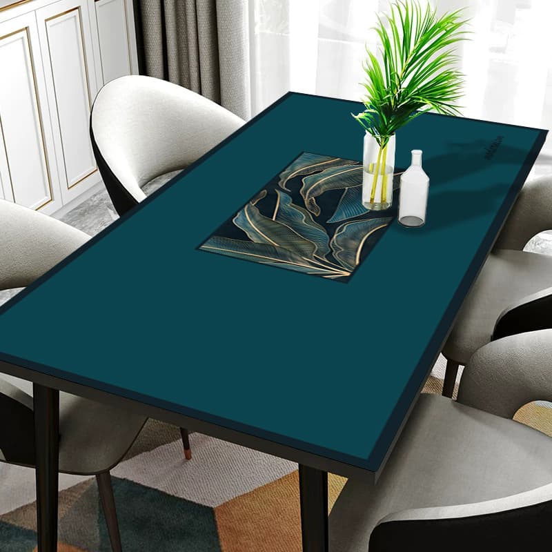 ランチョンマット 現代風シンプル防水テーブルマット （鮮やかな色の灯をここに）