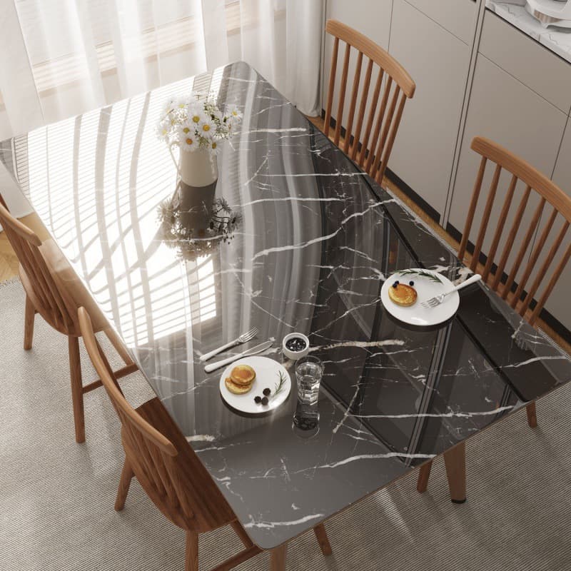 ランチョンマット 大理石柄PVC製テーブルマット