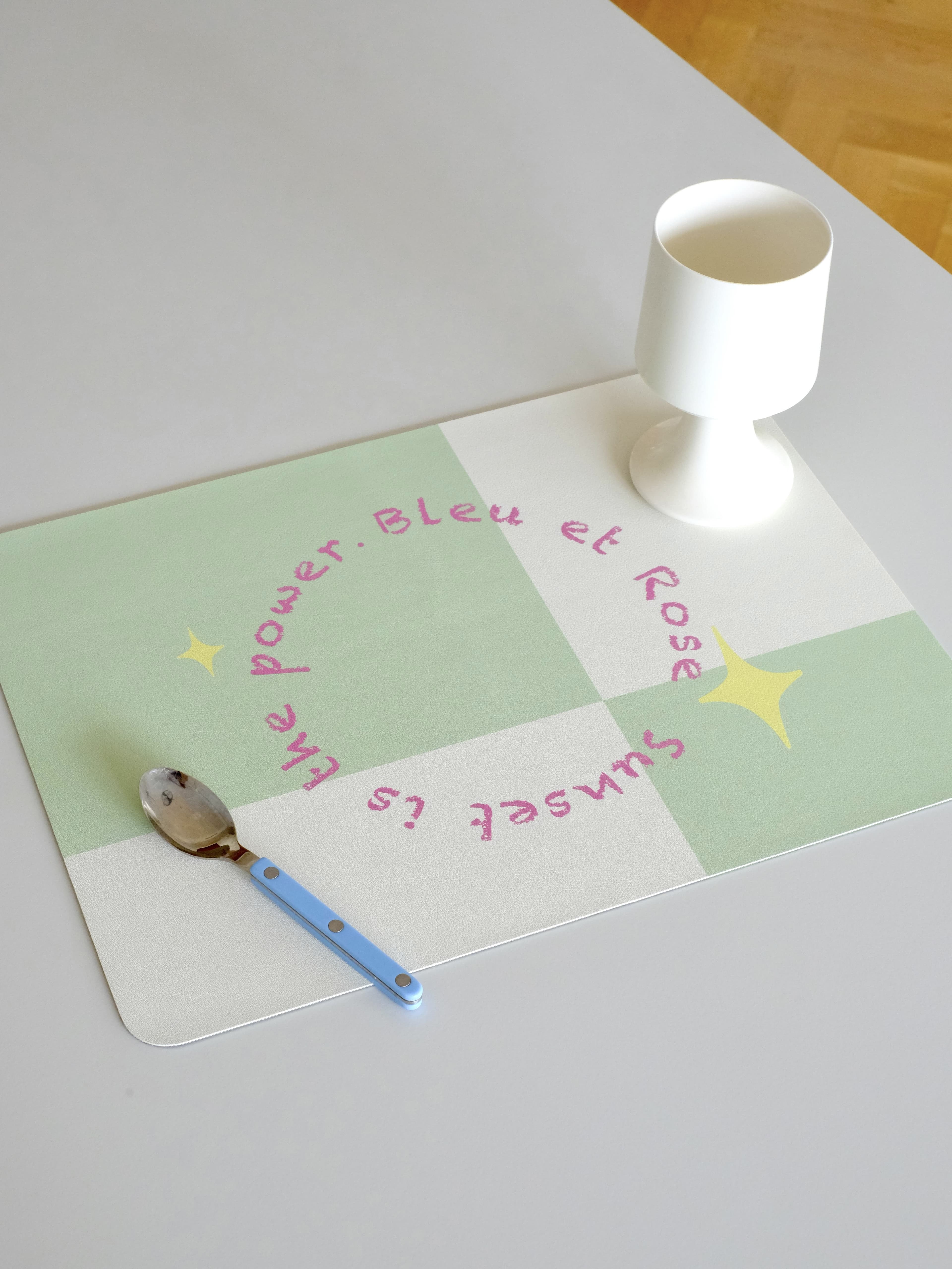 フレンチサマーチェリー ランチョンマット