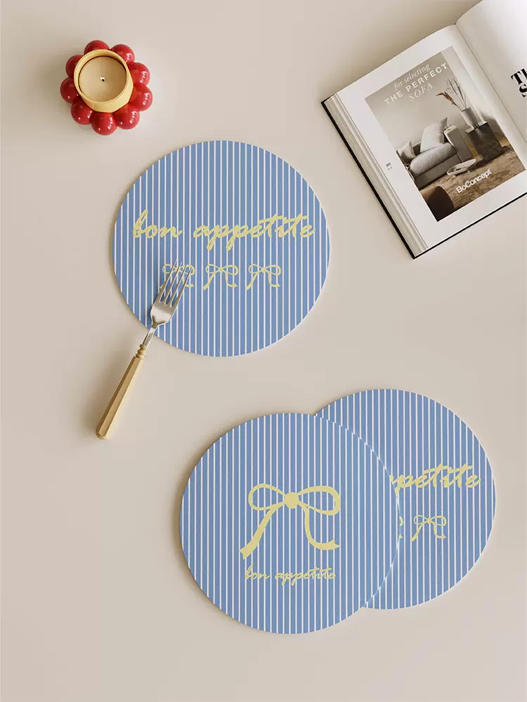 ランチョンマット ボンボンガールズ シリーズ【リボン大きめタイプ】