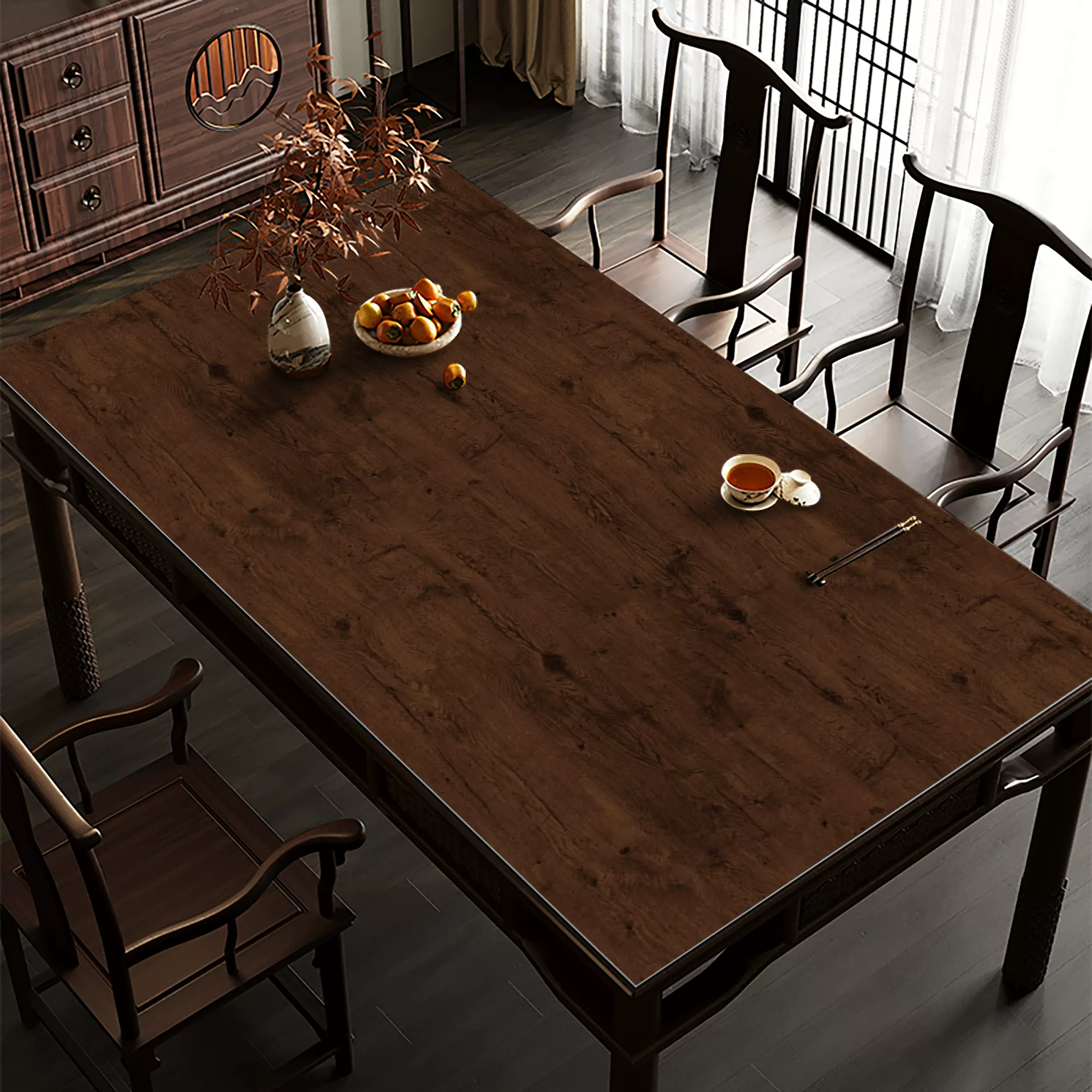 防水レザー調・PVC製・アメリカン・木目調・ランチョンマット 【様々な木目に触れる】