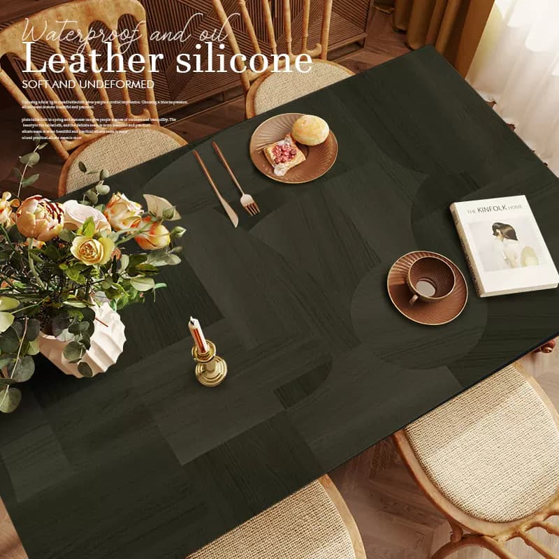 防水革調PVCランチョンマット 木目調ランチョン 【木アート】