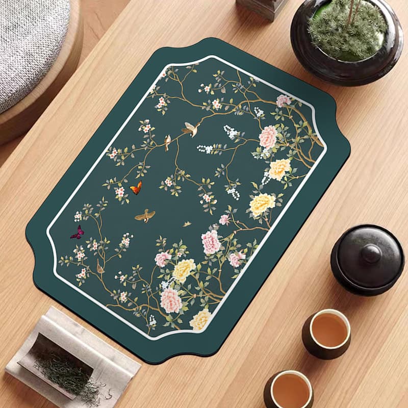 和の極致シリーズ 花鳥風月【深いグリーン】