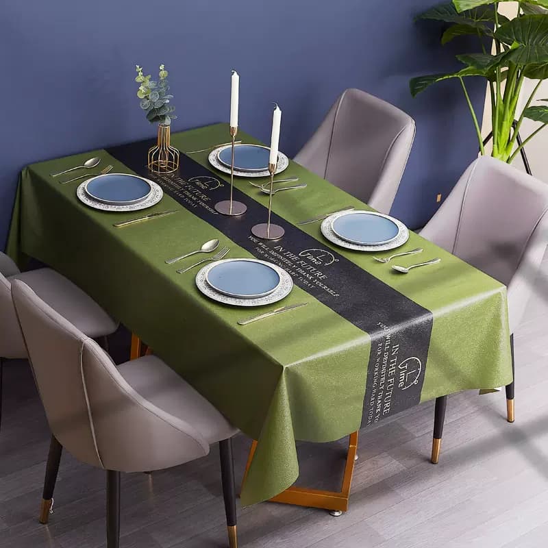 ランチョンマット トロピカルリーフ ミニマリストテーブルクロス 北欧風【モダンスカンディナヴィアン】