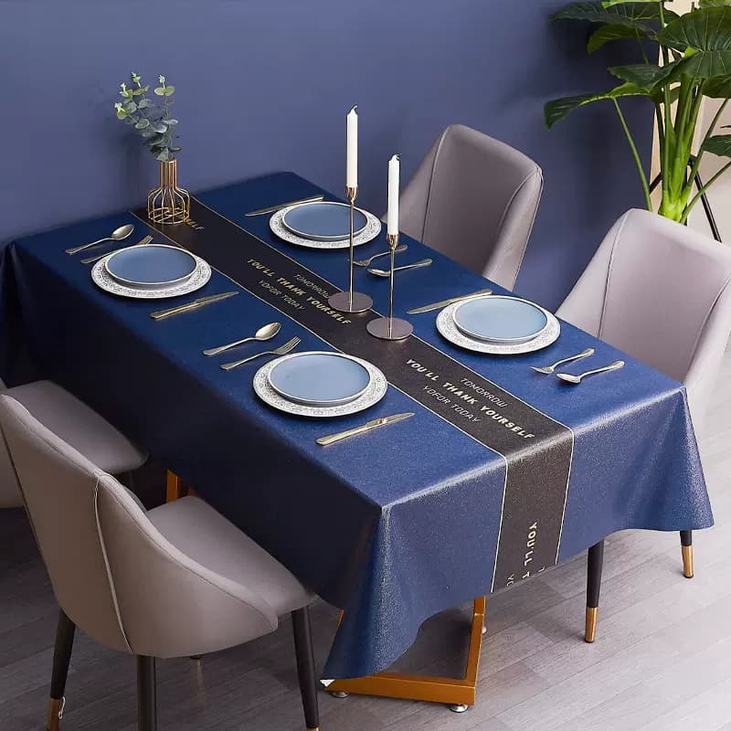 ランチョンマット トロピカルリーフ ミニマリストテーブルクロス 北欧風【モダンスカンディナヴィアン】