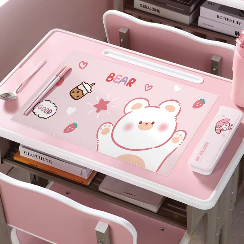 子供用お絵かきランチョンマット 【シロクマちゃん】