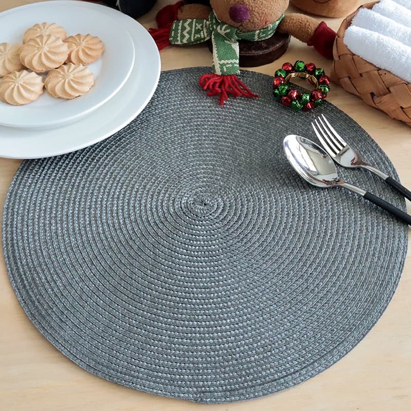 カラフル円形ランチョンマット PP製 ～9月いっぱいまで！緊急セール300円引き～