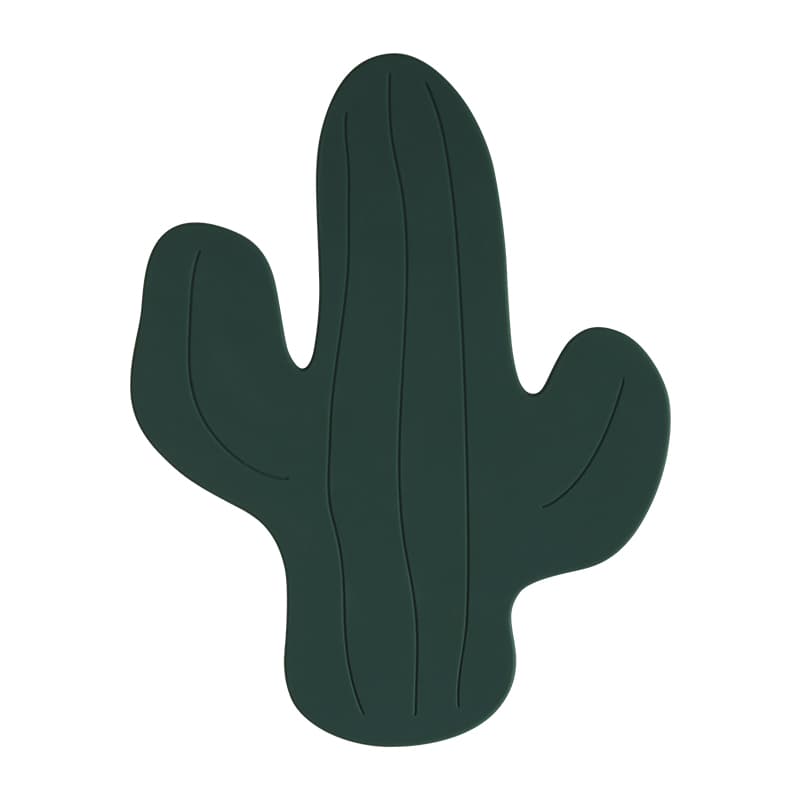 ランチョンマット デザートサボテン シリコンプレースマット 【超個性的】