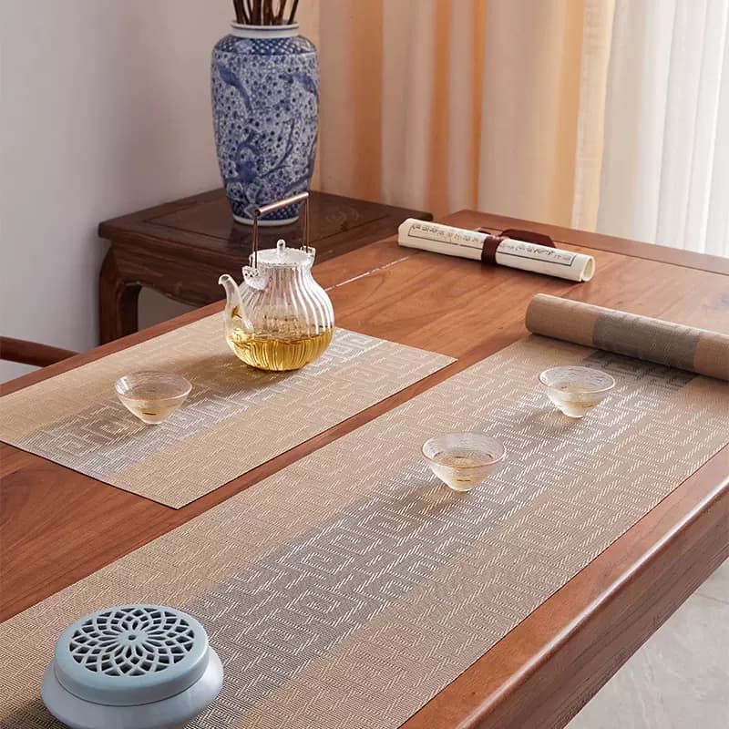 和モダンシリーズ 防水ランチョンマット PVC製