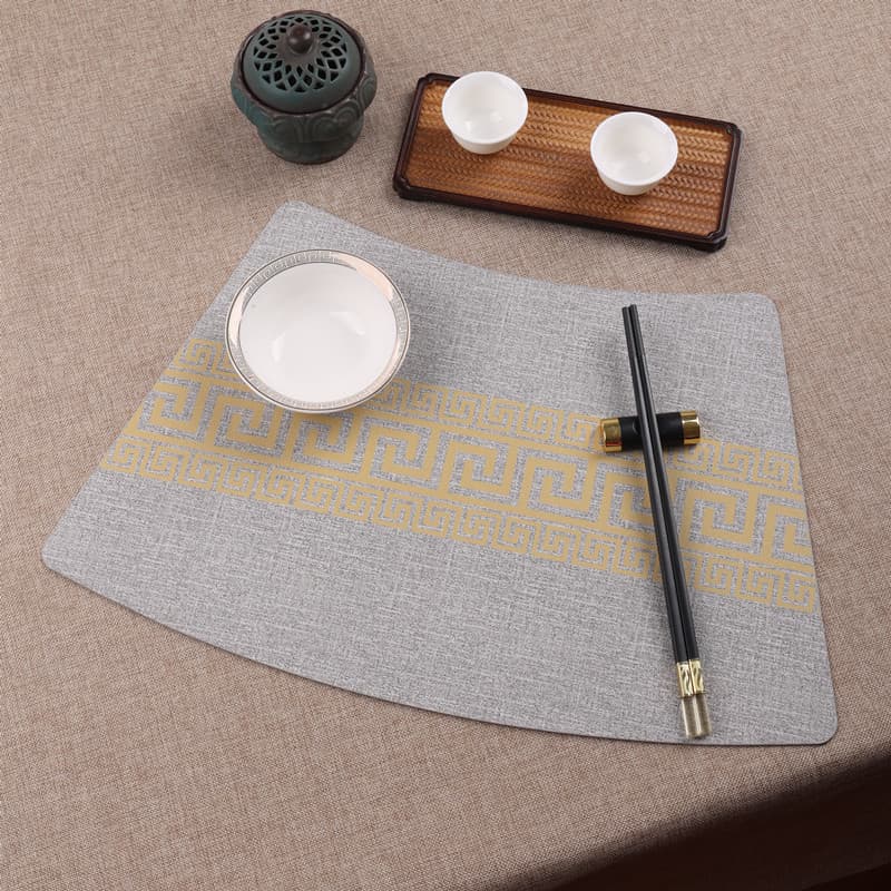 防水和風デザイン耐熱ランチョンマット【中華文様】