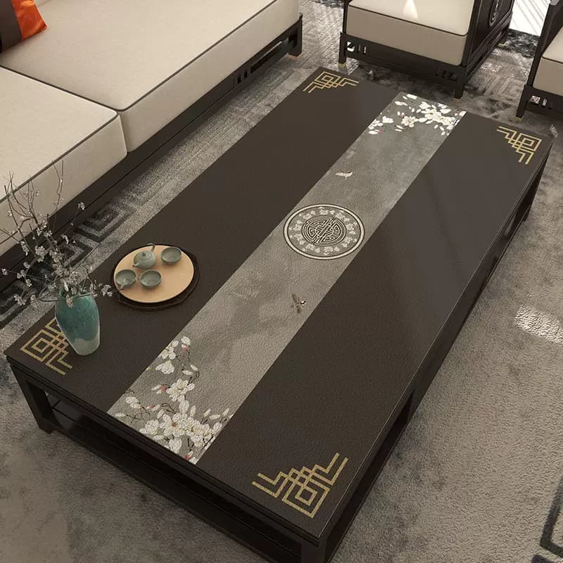 高耐久防汚ビニールランチョンマット 【高級感あふれる貴族ランチョン ダーク系統】