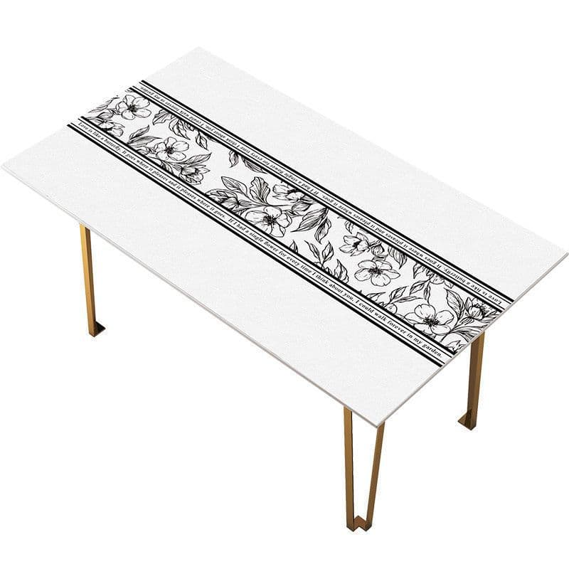 ボタニカルデザイン・合皮製・ランチョンマット【合皮製】