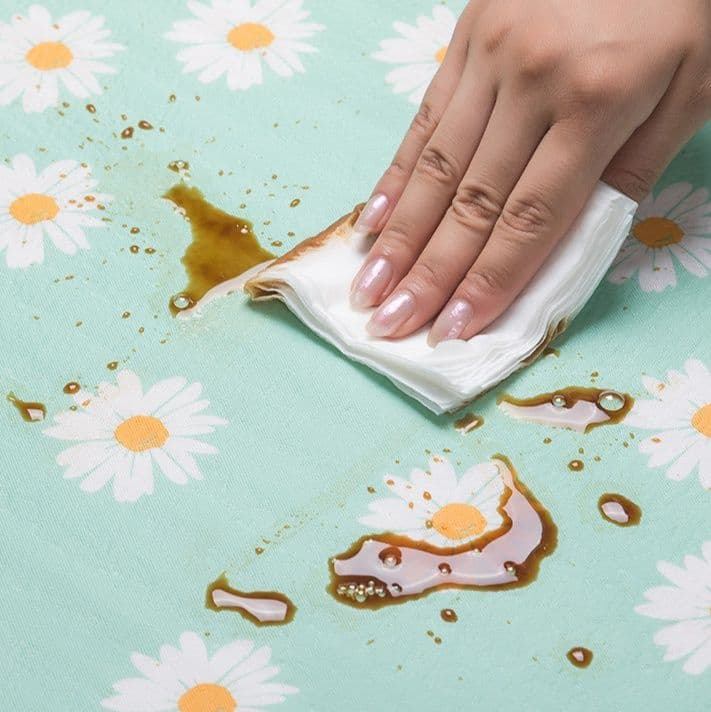 小花柄使い捨てランチョンマット