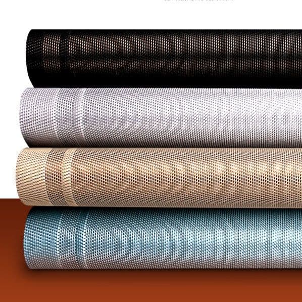 ランチョンマット 北欧 シンプル織り柄フレームデザインランチョンマット