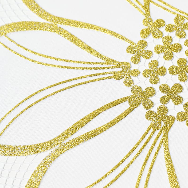 北欧風花柄ランチョンマット（同色2枚組）