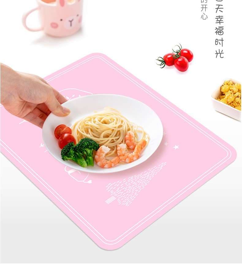 ランチョンマット 子供用・シリカゲル・食事マット　シリコン