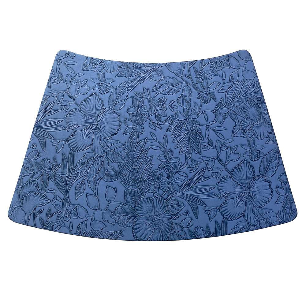 花柄エンボス加工・合皮製・高級・ランチョンマット