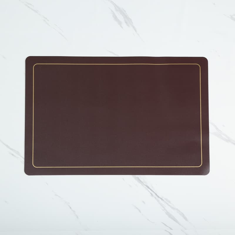 ランチョンマット 金縁装飾モダンシンプルランチョンマット