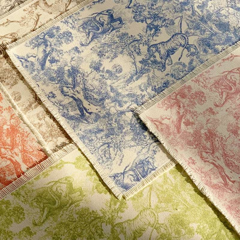 ～豪華布ランチョンマット～動物の森 ナチュラルテイストランチョンマット