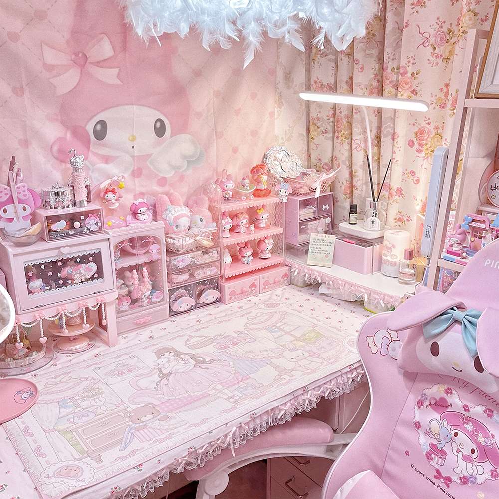 ランチョンマット　スイートパウズ プリンセスティータイム テーブルマット　合皮