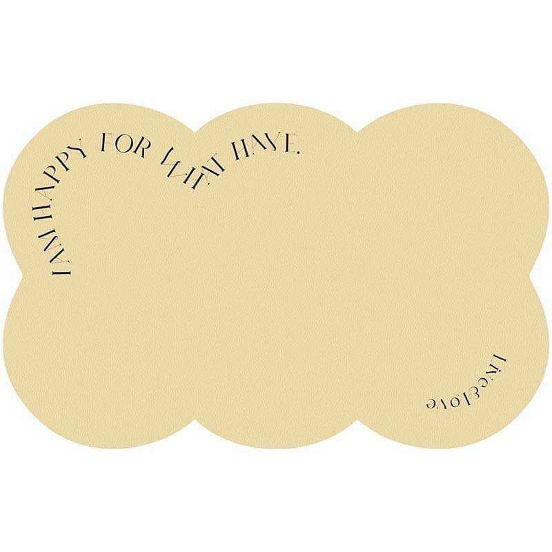 ～子供が喜ぶ～ クラウド型ランチョンマット