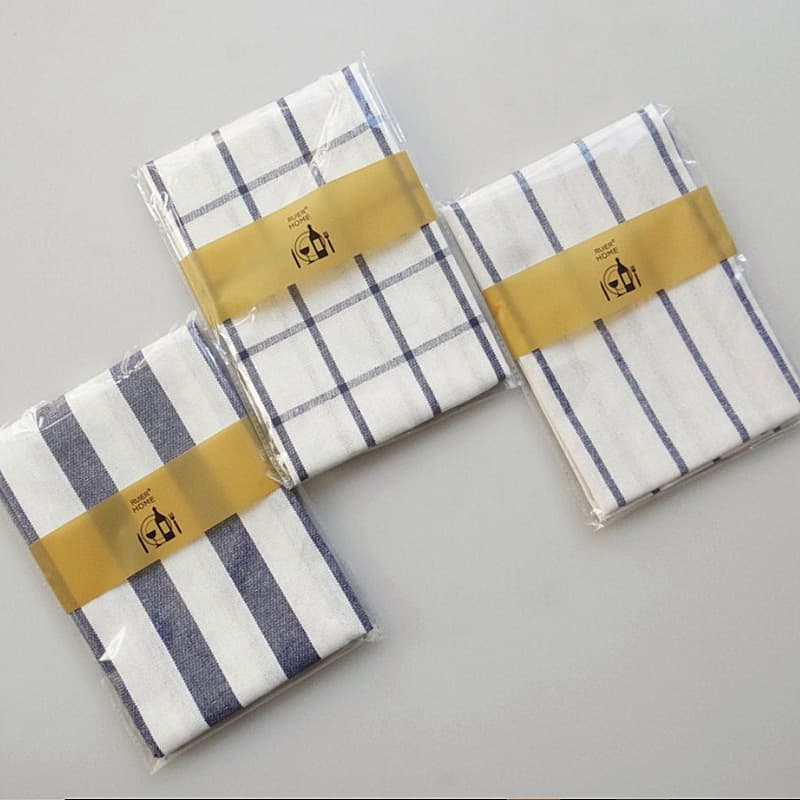 ランチョンマット ランチョンマット 北欧風格子模様のテーブル装飾