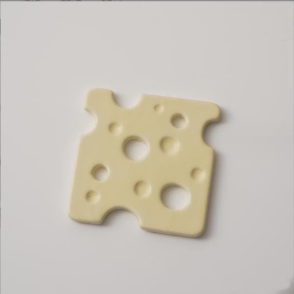 ランチョンマット 子ども用チーズ模様コースター防熱断熱マット